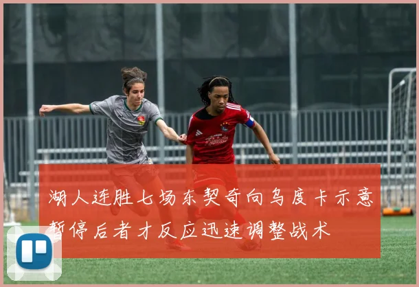 湖人连胜七场东契奇向乌度卡示意暂停后者才反应迅速调整战术